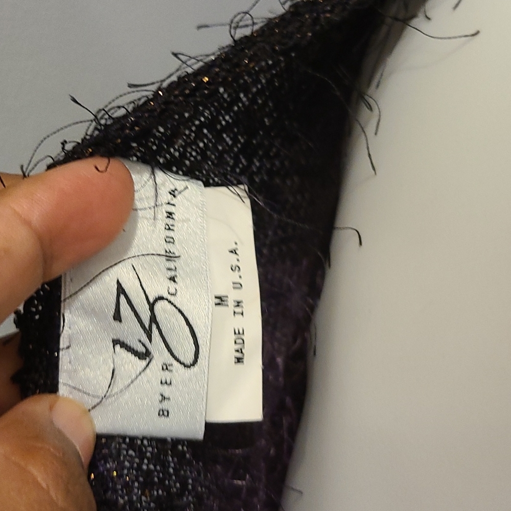 BYER IZ California Purple Pull On Shirt - Medium - Picture 5 of 5
